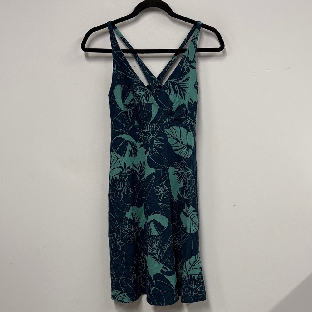 Patagonia Amber Dawn Dress in teal S - Picture 2 of 8